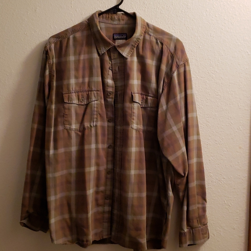Patagonia Men's LS Casual Shirt, flannel